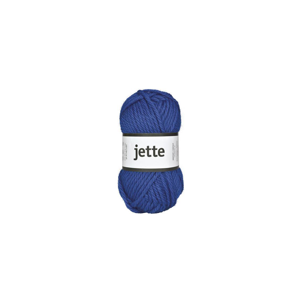 Wool yarn Jette 50g blue