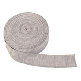 Tube knitted fabric 6cmx10m grey