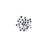 Eyes black/white mix 300/pack