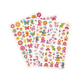 Stickers fairy tales, butterflies and flowers