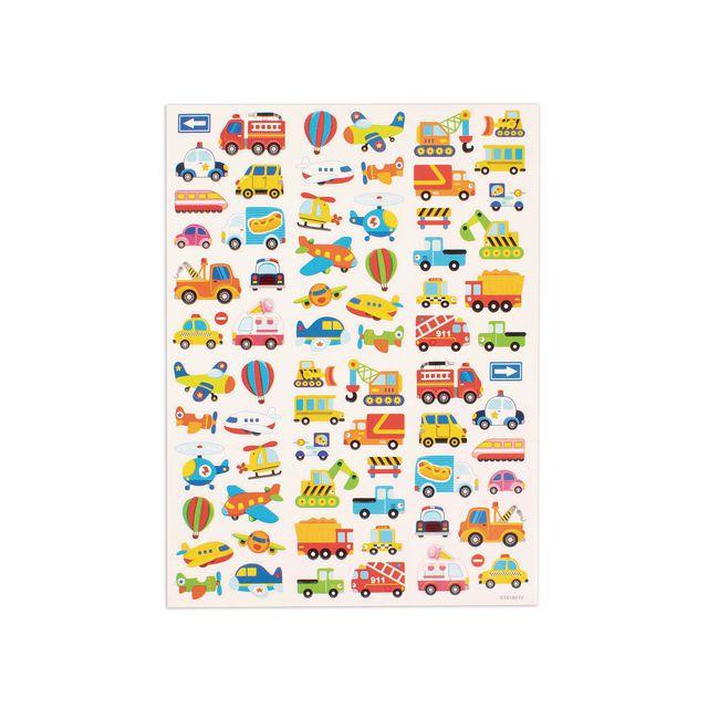 Stickers vehicles 72/pack