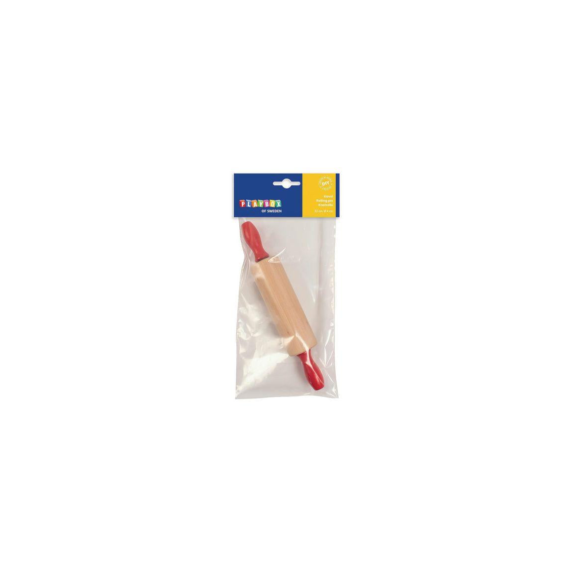 Wooden rolling pin for children