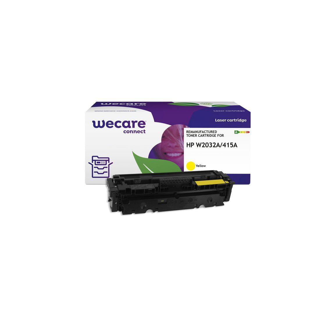 Toner WECARE HP W2032A 415A 2,1K yellow