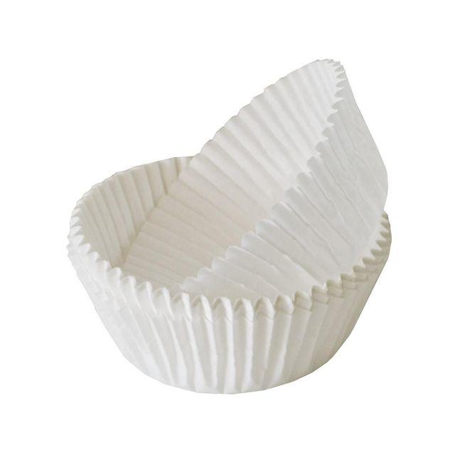 Baking tin 60x20 white 500/pack