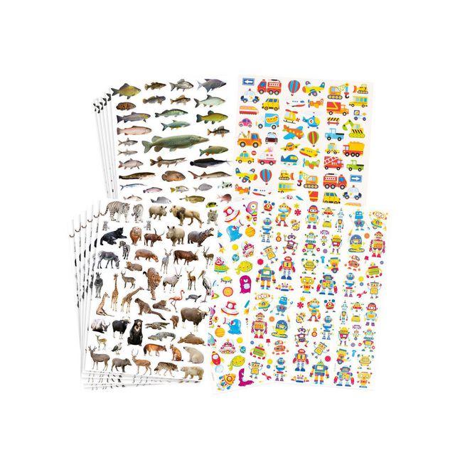 Stickers large pack mixed motifs 526/pc