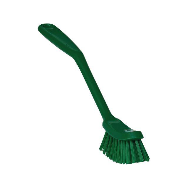 Dish brush VIKAN narrow green
