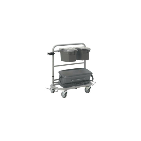 Cleaning trolley VIKAN Slimliner grey