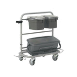 Cleaning trolley VIKAN Slimliner grey