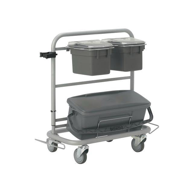 Cleaning trolley VIKAN Slimliner grey
