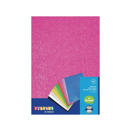 Moss rubber glitter 20x30cm 10/pack