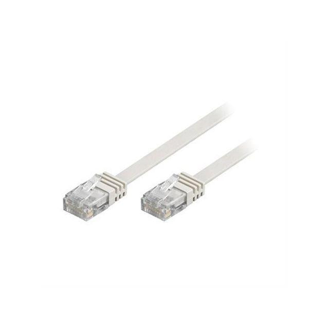 Cable DELTACO Network UTP Cat6 Flat 1m