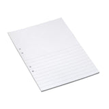 Loose leaf A4 1/2 page line 14,5mm 500/pc