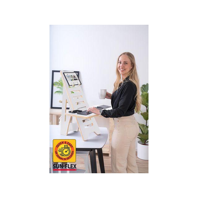 SUN-FLEX Easydesk Rise table white