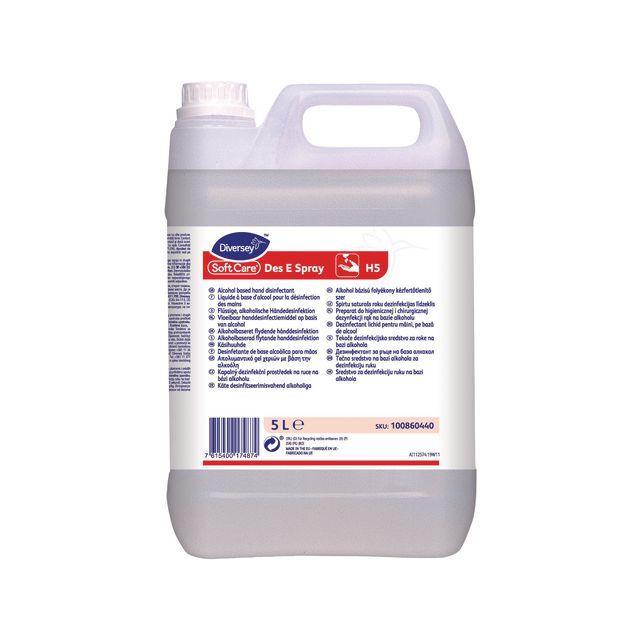 Hand sanitiser Soft Care DesE Spray 5L