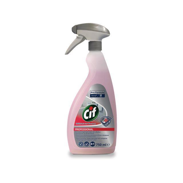 WC-rent CIF Pro F. 4in1 spray 750ml