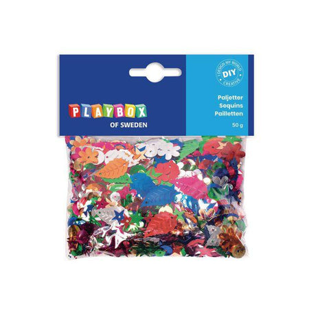 Sequin mix 50g PET
