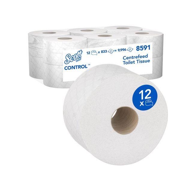 Toilet paper SCOTT 2-ply 12/pack