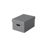 Storage box ESSELTE Home grey M 3/pc