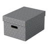 Storage box ESSELTE Home grey M 3/pc