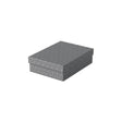 Storage box ESSELTE Home grey M low3/pc
