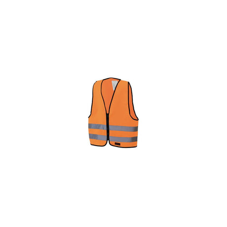 Reflective vest zip Child XXS Orange