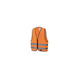 Reflective vest zip Kids XS Orange