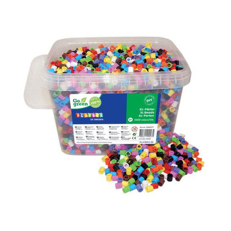 XL tube beads bioplastic 5000/back