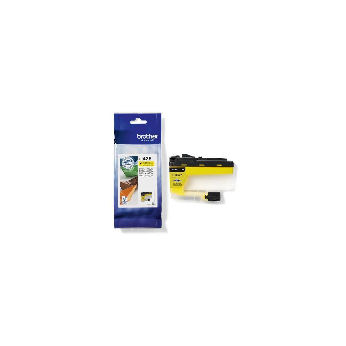 Ink cartridge BROTHER LC426Y 1,5K yellow