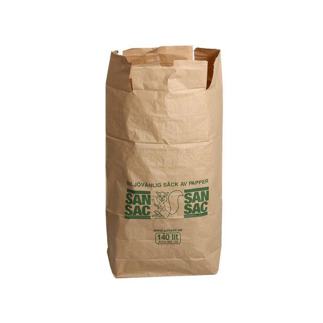 Food waste bag SANSAC Cardboard 140L 20/pack