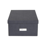 Storage box BIGSO Katia black
