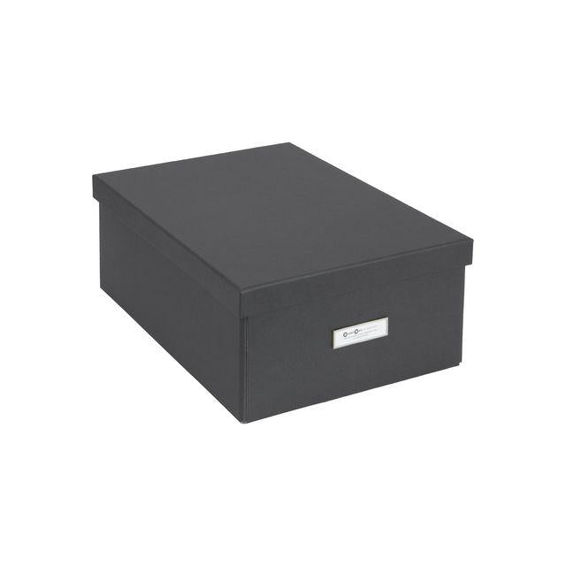 Storage box BIGSO Katia grey