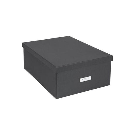 Storage box BIGSO Katrin grey