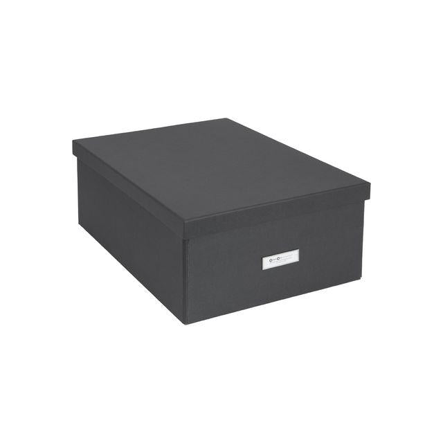 Storage box BIGSO Katrin grey