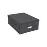 Storage box BIGSO Katrin grey