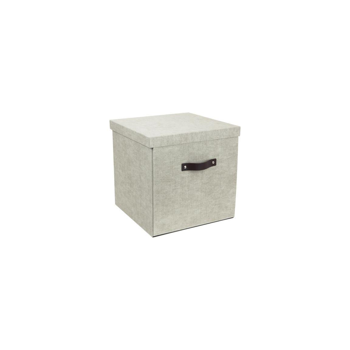 Storage box BIGSO Logan linen