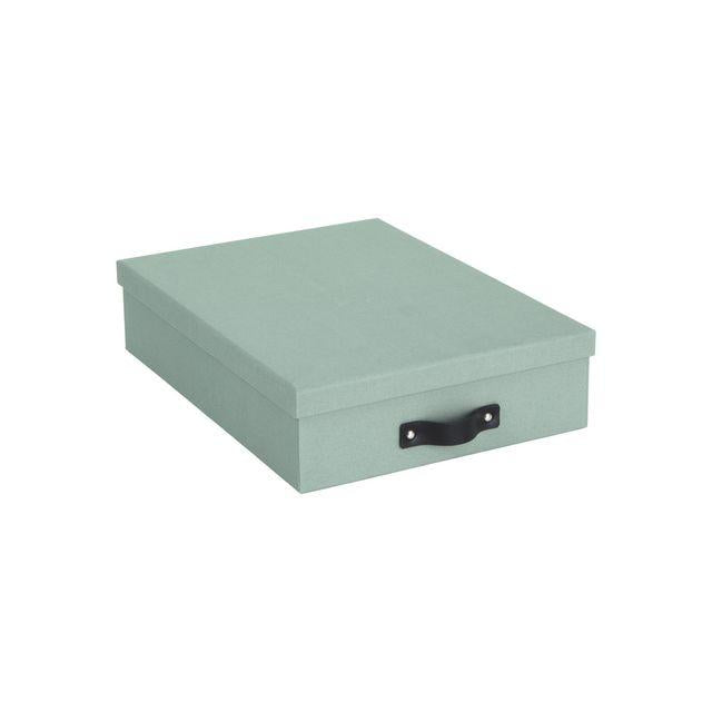 Storage box with lid cardboard A4 mint