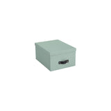 Storage box w.lid cardboard mint