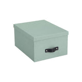 Storage box w.lid cardboard mint