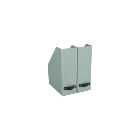 Magazine collection card w leather A4 mint 2/pc