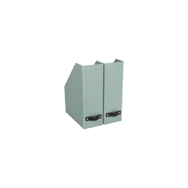 Magazine collection card w leather A4 mint 2/pc