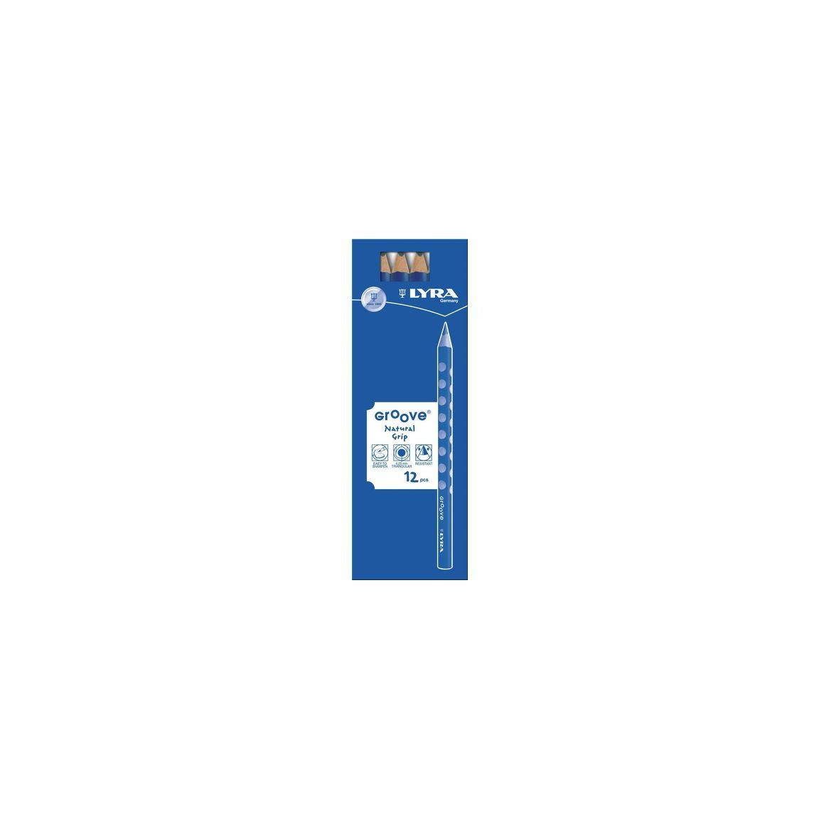 Pencil LYRA Groove 12/pack