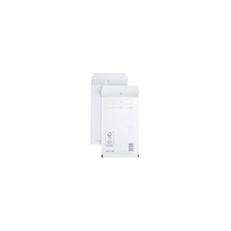 Bubble bag 12 120x215mm white 200/pack