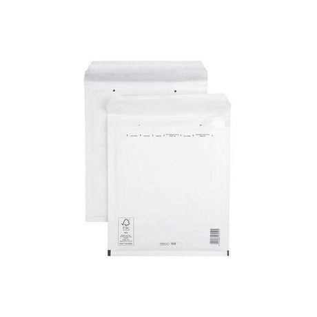 Bubble wrap 15 220x265mm white 100/pack