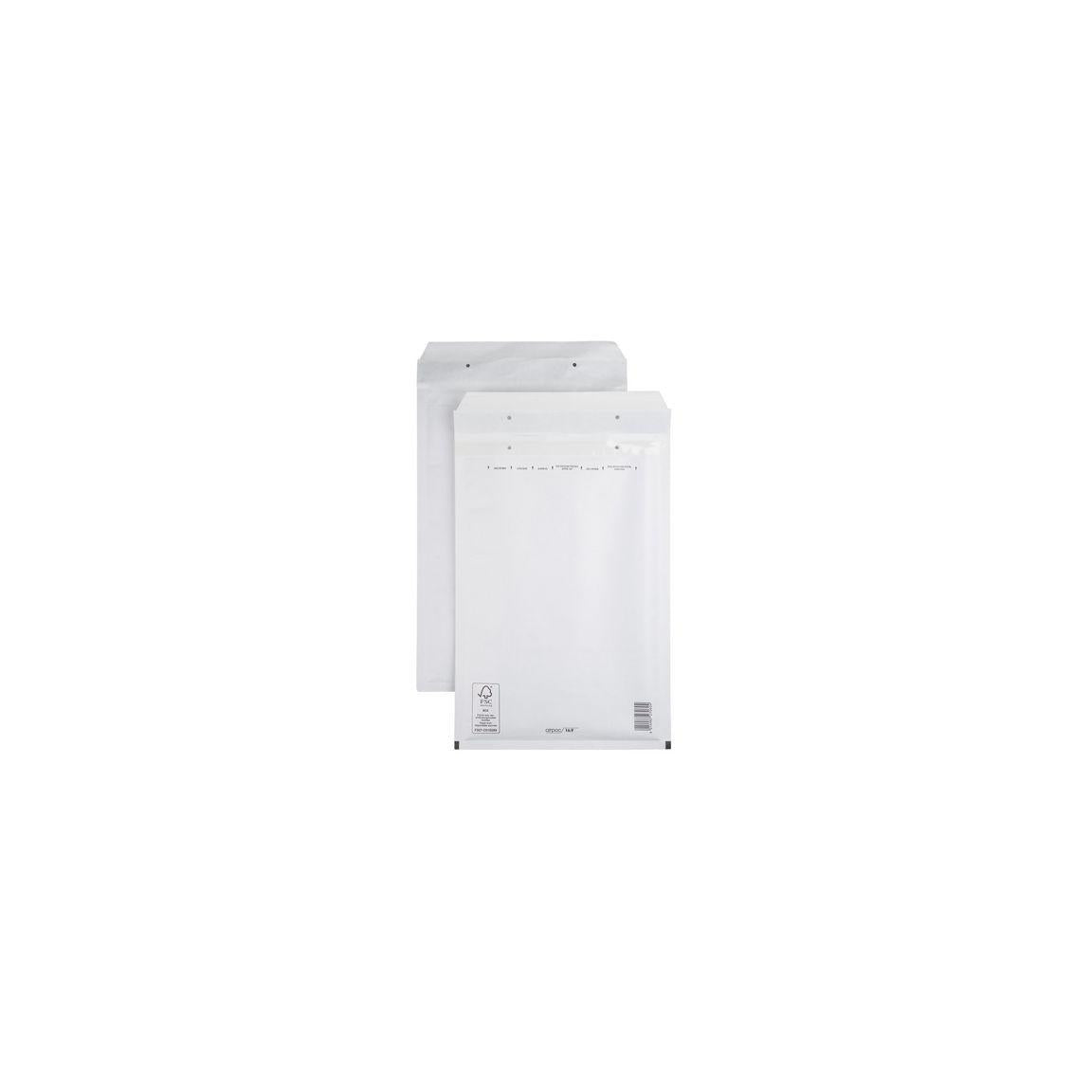 Bubble bag 17 230x340mm white 100/pack