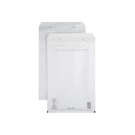 Bubble bag 17 230x340mm white 100/pack