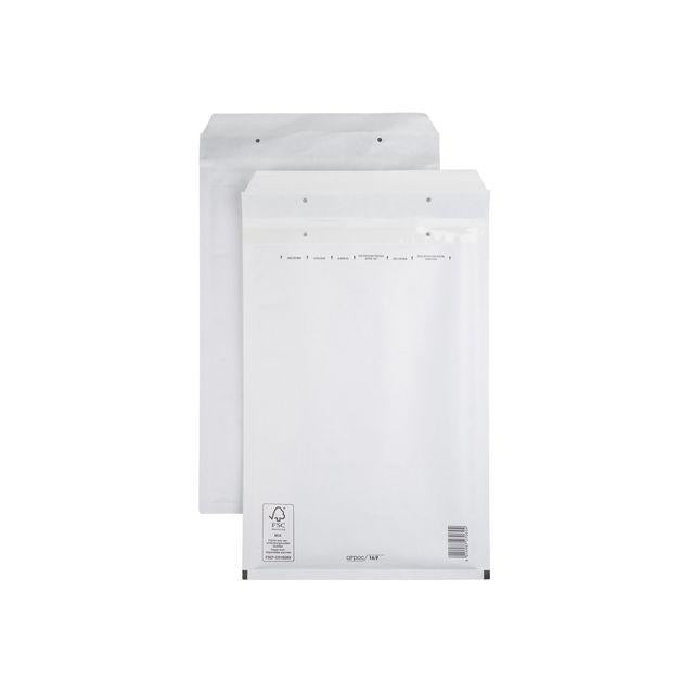 Bubble bag 17 230x340mm white 100/pack