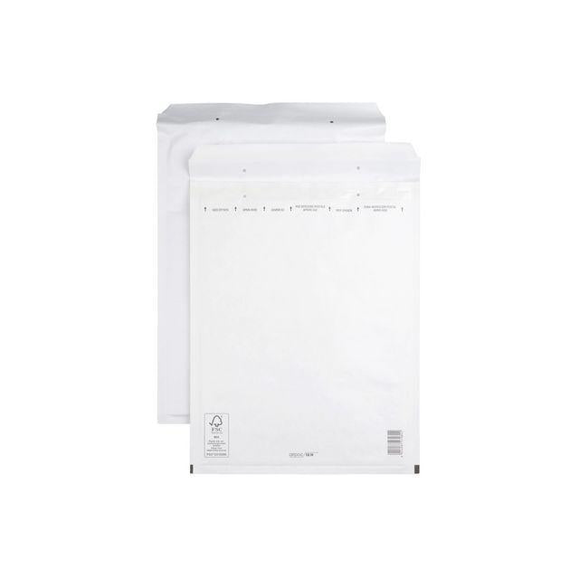 Bubble bag 18 270x360mm white 100/pack