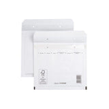 Bubble wrap CD 180x165mm white 100/pack