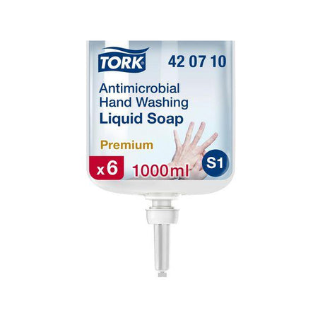 Soap TORK S1 Antimicrobial Flow. 1L