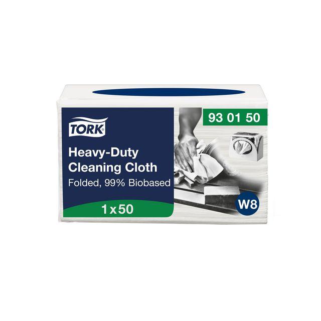 Cleaning cloth TORK W8 99% biobased. 50/pack